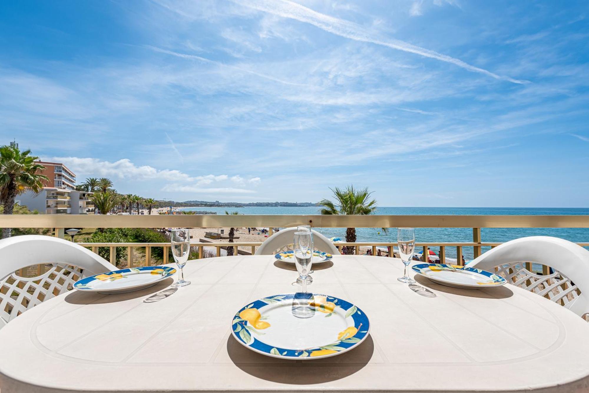 Apartamento Frente Al Mar Cambrils Exteriör bild